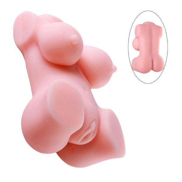 Realistic Small Boobs Sex Torso Realistic Flesh Style Male Masturbator